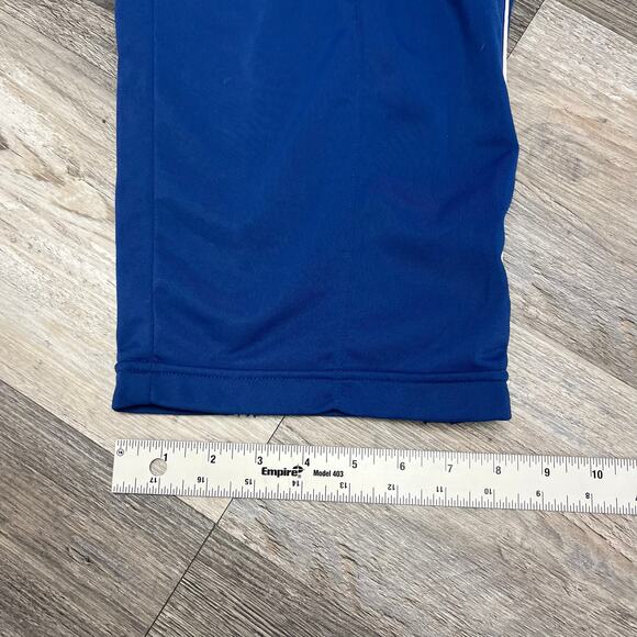 Vintage Y2K Nike Trackpants Royal Blue Side Stripe Baggy Mens XL Mini Swoosh - Picture 10 of 13